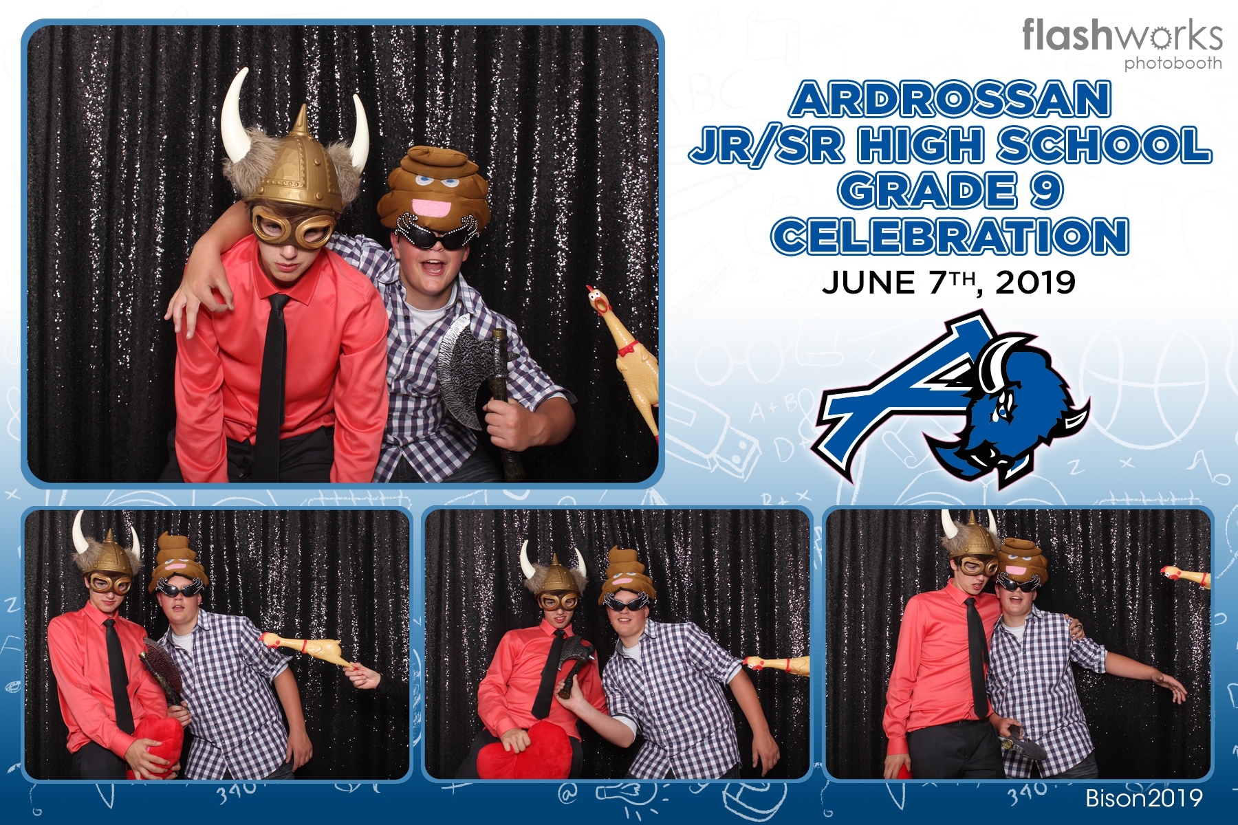 Ardrossan Jr/Sr High School Grade 9 Celebration | View more photos from the event at gallery.flashworksphotobooth.com/u/FlashworksPhotoboothInc/Ardrossan-JrSr-High-School-Grade-9-Celebration
